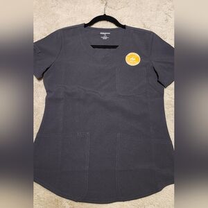 Scrubstar Dark Gray Women's Scrub Top